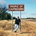 AUS NT TropicOfCapricorn 2001JUL11 004 : 2001, 2001 The "Gruesome Twosome" Australian Tour, Australia, Date, July, Month, NT, Places, Trips, Tropic Of Capricorn, Year